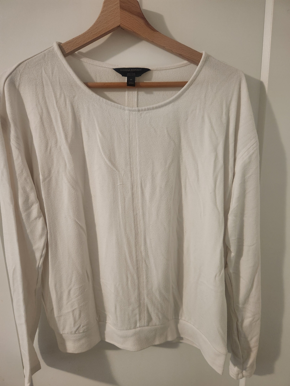 Banana Republic Cream Long-Sleeve Women's Sweater